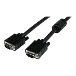 STARTECH CAVO VGA MONITOR COASSIALE ALTA RISOLUZIONE HD-15 (VGA) (M) A HD-15 (VGA) (M) 20 MT NERO