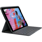 LOGITECH SLIM FOLIO iPAD (7TH GEN) CUSTODIA PROTETTIVA CON TASTIERA BLUETOOTH LAYOUT ITALIANO RESISTENTE AGLI SCHIZZI GRAPHITE