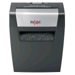 REXEL MOMENTUM X308 DISTRUGGIDOCUMENTI A FRAMMENTO CESTINO 15LT CAPACITA' 8 FOGLI COL. GRIGIO