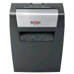 REXEL MOMENTUM X406 DISTRUGGIDOCUMENTI A FRAMMENTO CESTINO 15LT CAPACITA' 6 FOGLI COL. GRIGIO