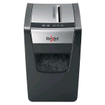 REXEL MOMENTUM X410-SL SLIMLINE DISTRUGGIDOCUMENTI A FRAMMENTO CESTINO 23LT CAPACITA' 10 FOGLI COL. GRIGIO