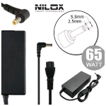 NILOX NLX65W-AR02 ALIMENTATORE PER ACER 65W 19V 3.42A 5.5 X 2.5MM NERO