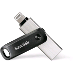 SANDISK iXPAND GO 256GB FLASH DRIVE USB 3.0 GIREVOLE