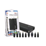 HAMLET XPWNB70USL ALIMENTATORE UNIVERSALE PER NOTEBOOK 70W SLIM NERO