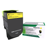 LEXMARK 71B2HY0 TONER GIALLO 3.500 PAGINE CS/CX417/517