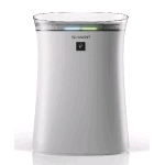 SHARP UA-PF40E-W PURIFICATORE D'ARIA AD IONI 30M3 GRIGIO