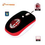 TECHMADE TM-M1128FC-MILAN MINIMOUSE FANCLICK UFFICIALE AC MILAN