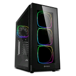 SHARKOON TG6 RGB CASE ATX IN VETRO TEMPERATO