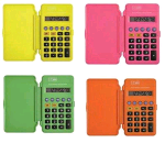 NIJI CALCOLATRICE TASCABILE 8 CIFRE COLORI ASSORTITI