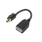 LENOVO 4X90Q93975 ADATTATORE MINI DISPLAY PORT MASCHIO/DISPLAY PORT FEMMINA COLORE NERO