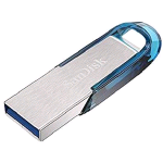 SANDISK ULTRA FLAIR CHIAVETTA USB 3.1 64GB COLORE BLU/SILVER