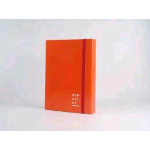 BREFIOCART NEW COLOR CARTELLE C/ELASTICO PIATTO IN CARTONCINO PLASTIFICATO 250X350MM A4 DORSO 5CM ROSSO