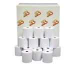 SA.BA.CART ROTOLO IN CARTA TERMICA X REGISTRATORE DI CASSA MM57X60MT ANIMA 12 mm CONF 10 Pz.
