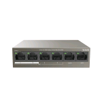 TENDA TEF1106P-4-63W SWITCH 6 PORTE 10/100 POE (4 PORTE DATI/ALIMENTAZIONE+2 PORTE DATI) 63W