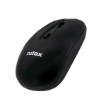NILOX MOUSE WIRELESS 2.4GHz 4 PULSANTI 1.600 DPI BLACK