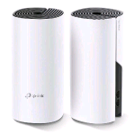 TP-LINK DECO E4 WIFI MESH DUAL BAND AC1200 2 PORTE ETHERNET 100MBPS MODALITÀ ROUTER E ACCESS POINT PARENTAL CONTROL 2 PEZZI BIANCO 