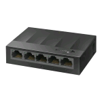 TP-LINK LS1005G LITE WAVE SWITCH 5 PORTE NON GESTITO 10/100/1000 DESKTOP NERO
