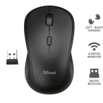 TRUST TM-250 MOUSE WIRELESS 3 PULSANTI 1.600 DPI BLACK