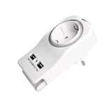 MEDIACOM M-PMUSB MULTIPRESA 1 POSTO + 2 USB