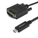 STARTECH CDP2DVIMM2MB CAVO USB-C MASCHIO/DVI MASCHIO 2MT COLORE NERO