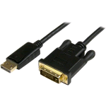 STARTECH DP2DVI2MM3 CAVO DISPLAY PORT MASCHIO/DVI-D MASCHIO 0.91MT COLORE NERO