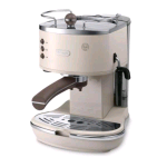DE LONGHI ECOV311.BG MACCHINA CAFFE' ESPRESSO A CIALDE/MACINATO 1.100W 15 BAR SERBATOIO 1.4 LT BEIGE 
