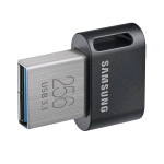 SAMSUNG FIT PLUS CHIAVETTA USB 256GB USB 3.1 GEN1 TYPE-A VELOCITÀ DI LETTURA FINO A 400 MB/S GRIGIO TITANIUM