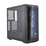 COOLER MASTER MASTER BOX MB511 CASE ATX MIDI TOWER ARGB VETRO TEMPERATO VENTOLE ANTERIORI INSTALLATE 3X120 MM NERO