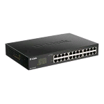 D-LINK DGS-1100-24V2 SWITCH 24 PORTE GESTITO POE GIGABIT ETHERNET (10/100/1000) NERO 1U