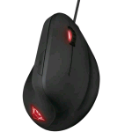 TRUST GXT144 REXX ERGO MOUSE RGB ERGONOMICO VERTICALE USB 6 TASTI 10.000 dpi 