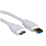 NILOX CAVO USB 3.0 TIPO A MICRO USB TIPO B 0.8 MT BIANCO