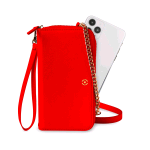 CELLY VENERE POCHETTE PER SMARTPHONE FINO A 6.5" IN SIMILPELLE ROSSO