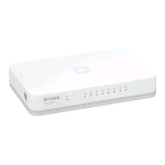 D-LINK GO-SW-8G SWITCH 8 LAN RJ-45 10/100/1000 MBPS