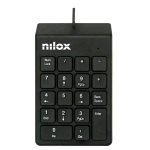 NILOX TASTIERINO NUMERICO NERO