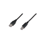 DIGITUS CAVO PROLUNGA USB 2.0 A/B, MASCHIO/MASCHIO 1 MT NERO