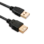 VULTECH US21202 PROLUNGA USB 2.0 MASCHIO/FEMMINA 1.8 MT NERA