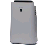 SHARP UA-HD50E-L PURIFICATORE D'ARIA CON FUNZIONE UMIDIFICATORE 54W 3 FILTRI FINO A 38MQ GRIGIO