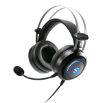 SHARKOON SKILLER SGH30 CUFFIE STEREO GAMING HEADSET USB SOUND CARD VIRTUAL SOUND 7.1 RGB NERO