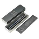 PARKER JOTTER XL MATTE BLUE PENNA A SFERA PUNTA MEDIA FINITURA CROMATA INCHIOSTRO BLU CONFEZIONE REGALO