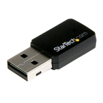 STARTECH USB433WACDB ADATTATORE DI RETE WI-FI 433 Mbps INTERFACCIA USB COLORE NERO