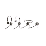 JABRA BIZ 2400 II QD MONO NC 3-IN-1 CUFFIE CON MICROFONO BRACCETTO FLEX  MICRO 82 E-STD CAVO KEVLAR NERO