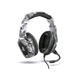 TRUST GXT 488 FORZE CUFFIE CON MICROFONO GAMING LICENZA PS4 JACK 3,5MM MIMETICO GRIGIO