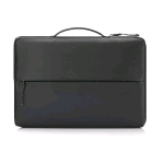 HP SPORT SLEEVE BORSA NOTEBOOK FINO A 14" VANO PC IMBOTTITO DETTAGLI CATARIFRANGENTI TASCHE ORGANIZER TESSUTO IMPERMEABILE E ROBUSTO NERO