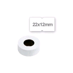 LEBEZ ETICHETTE REMOVIBILI PER PREZZATRICE 200 BIANCO 22mm x 12mm CONFEZIONE 10 x 10.000 ETICHETTE