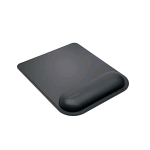 KENSINGTON TAPPETINO MOUSE CON POGGIAPOLSI  ERGOSOFT NERO
