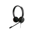JABRA EVOLVE 20 CUFFIE CON MICROFONO UC USB-C NERO