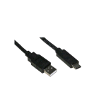 NILOX CAVO 1 X M USB TIPO A/1 X M USB TIPO C 1.8 MT NERO