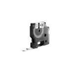 DYMO NASTRO PER ETICHETTE IN POLIESTERE 12 MM X 5.5 MT BIANCO STAMPA NERA
