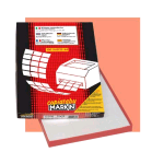 MARKIN CONF 8400 ETICHETTE ADESIVE 67X10 mm BIANCO OPACO 