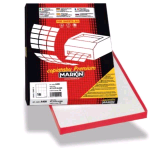 MARKIN CONF 800 ETICHETTE ADESIVE 105X72 mm BIANCO 
